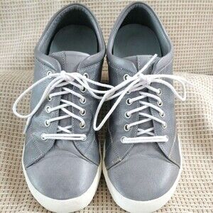Gelato Womens Shoes Minimalist Grey Tessa Lace Up Sneakers EU 37 I US 6 To 6.5